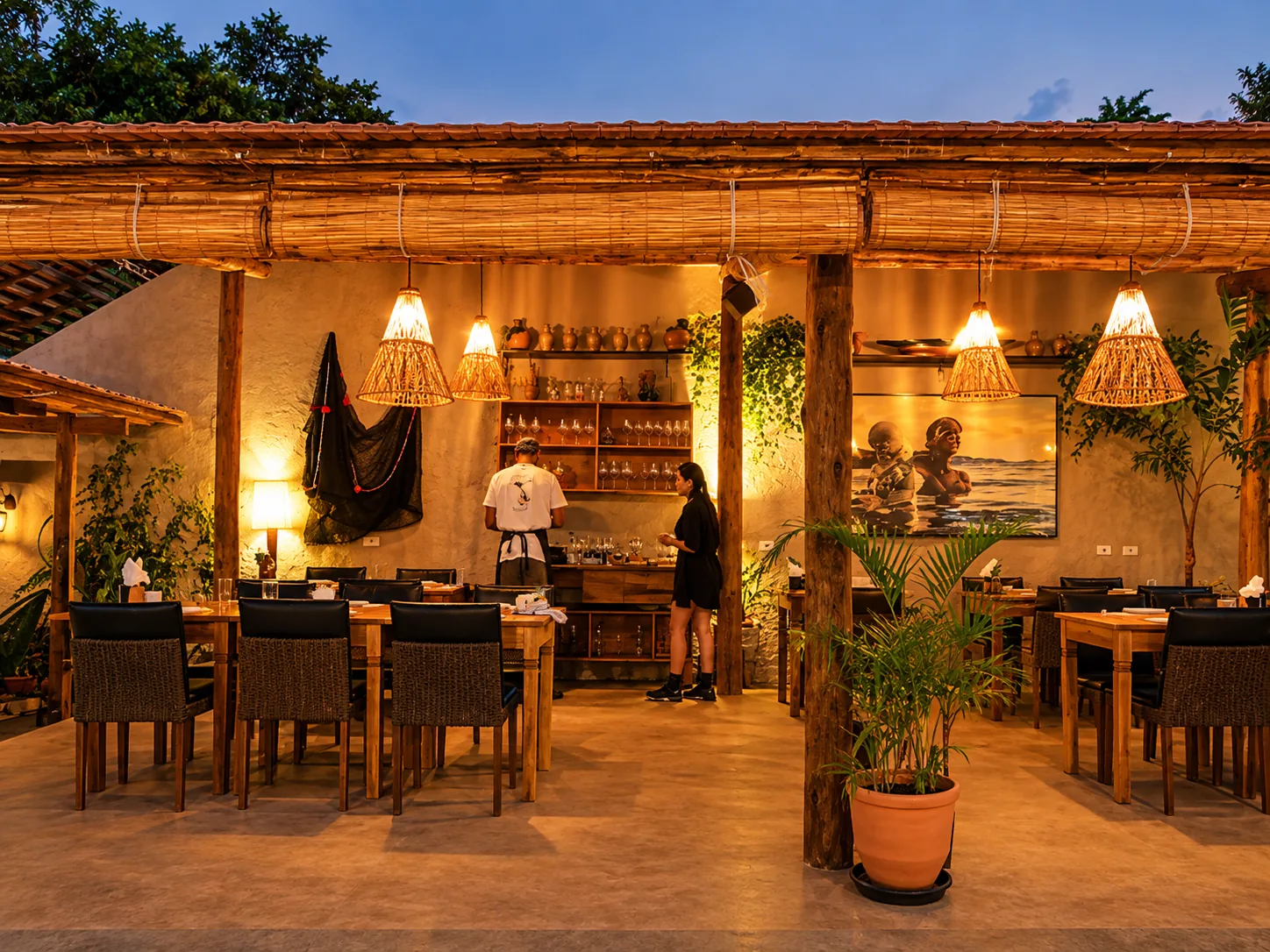 Mesa de restaurante