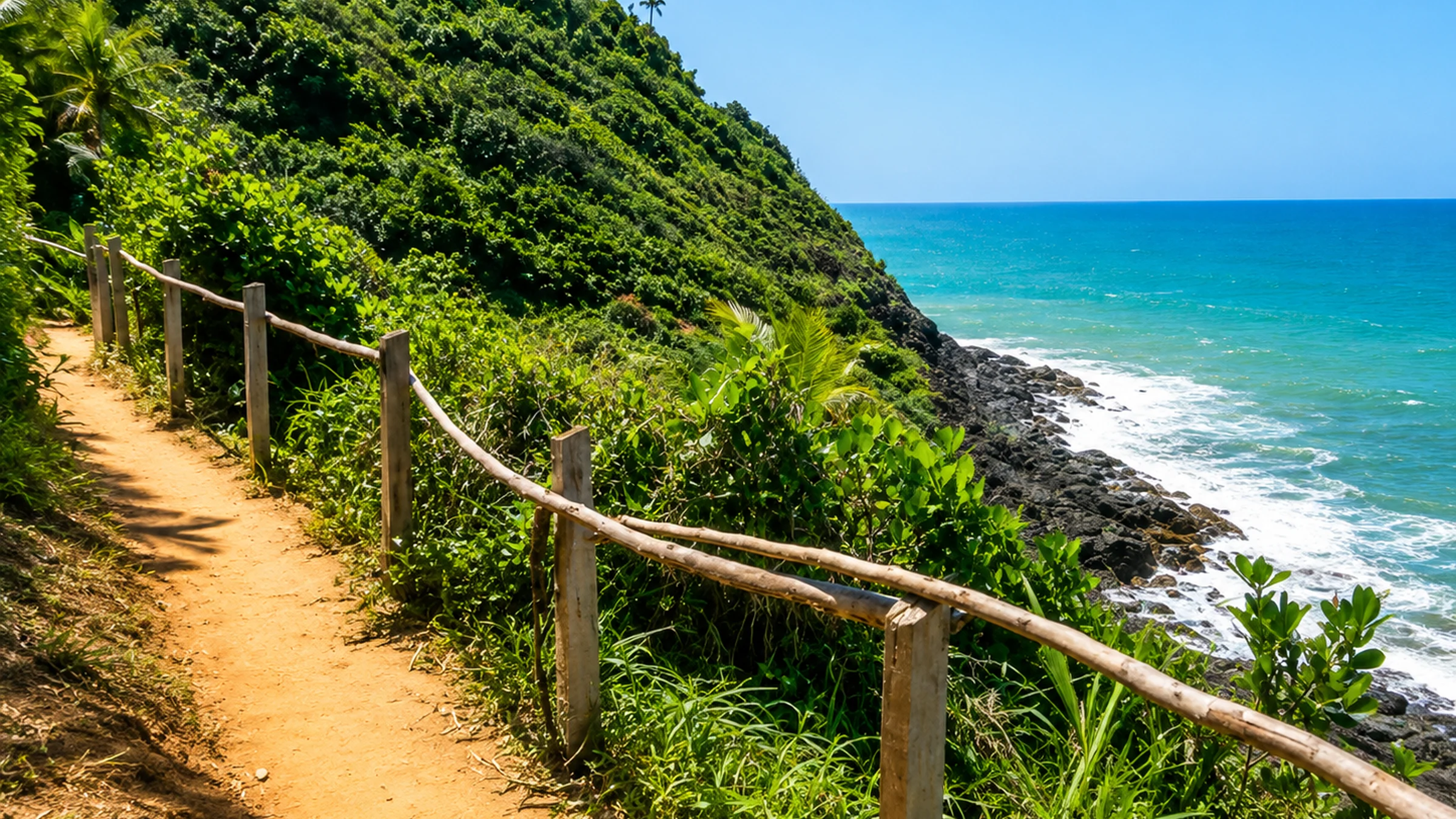 Trilha para a Prainha