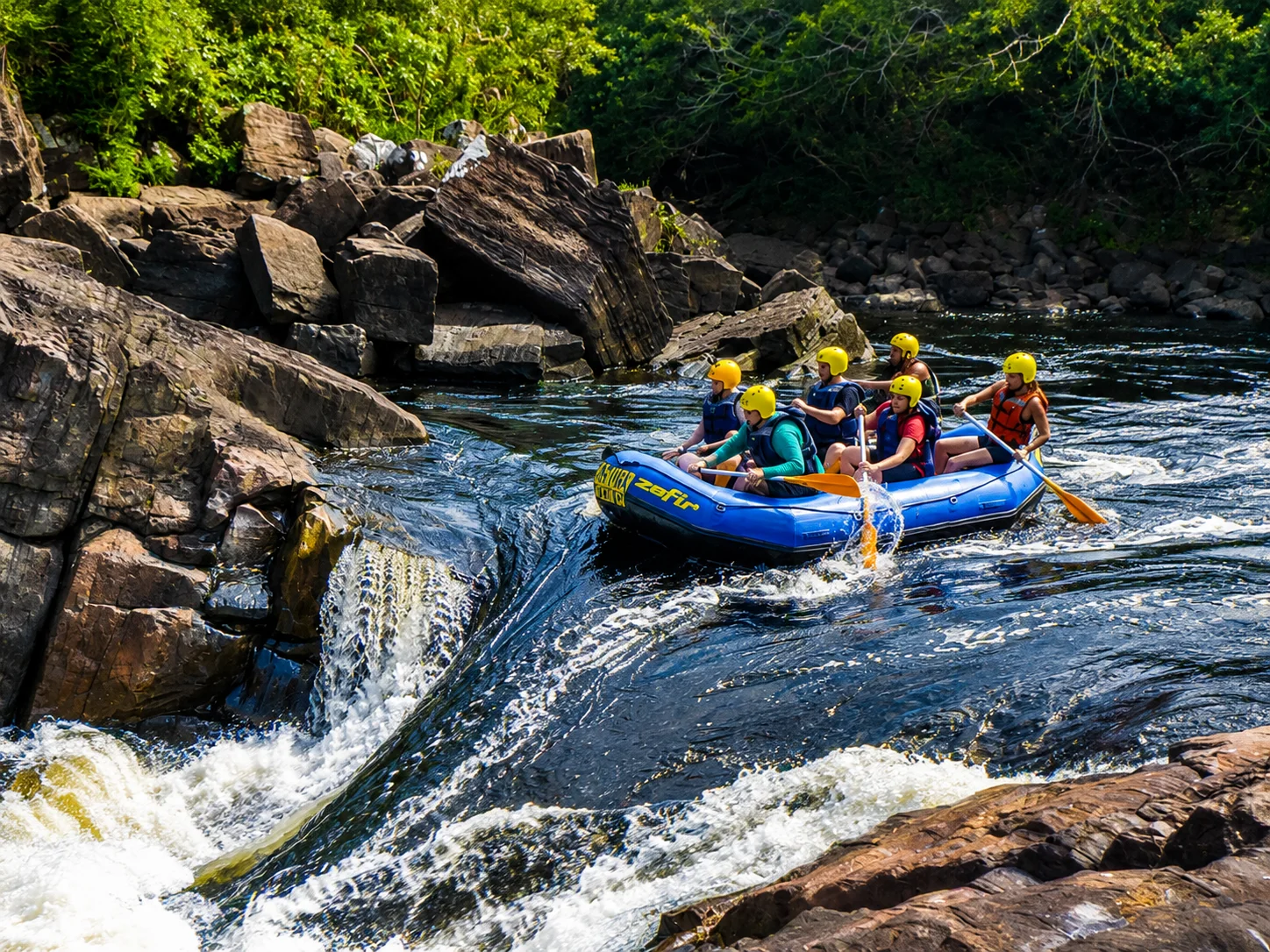 Rafting no Rio de Contas