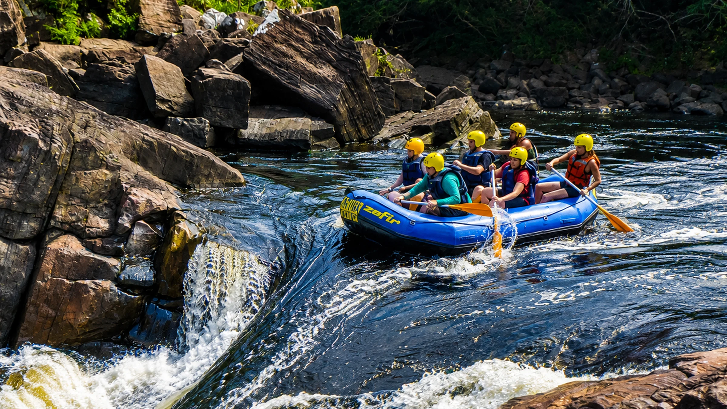 Rafting no Rio de Contas